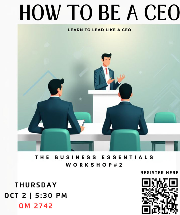 How to be a CEO – business essentials workshop 2