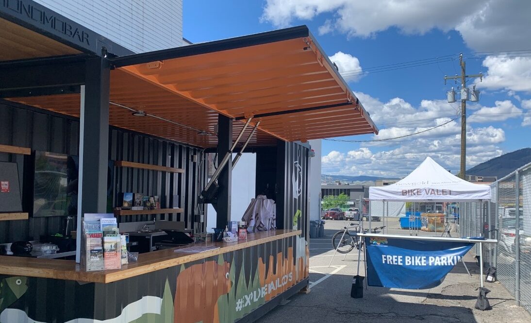 Kamloops Bike Valet is now open