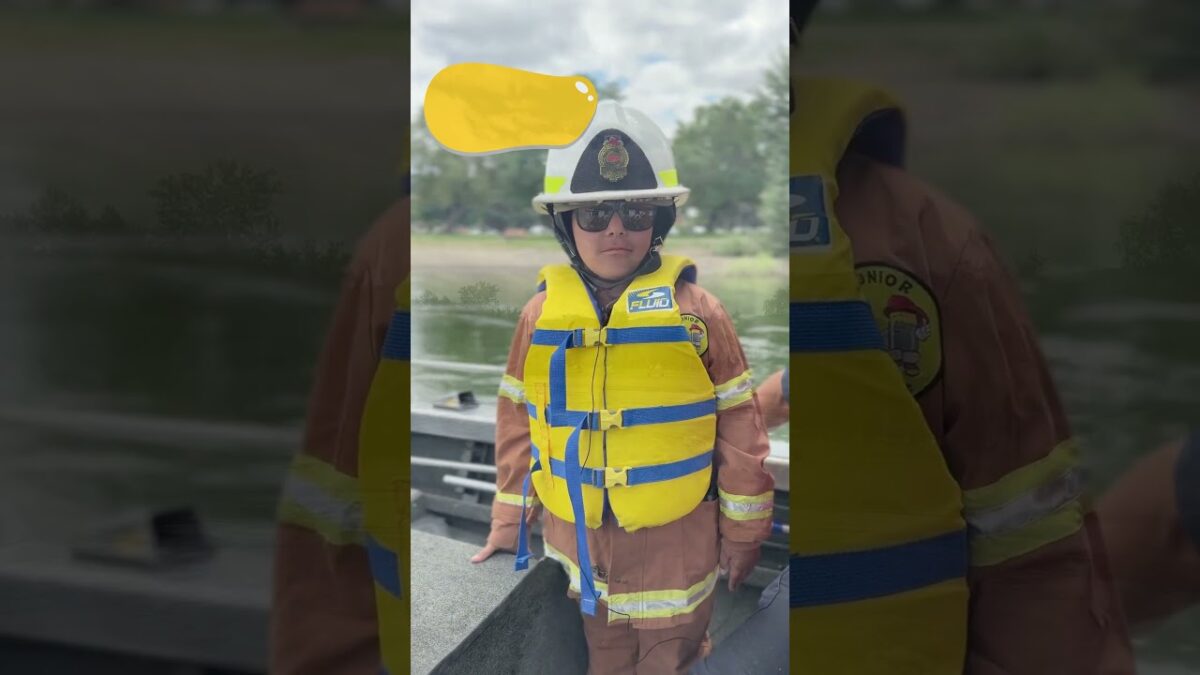 Water Safety - Kamloops Fire Rescue Junior Fire Chief Tyson