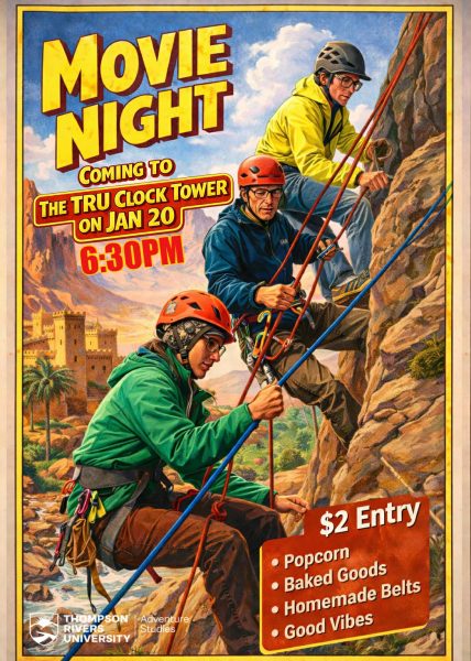 Adventure studies rock expedition movie night
