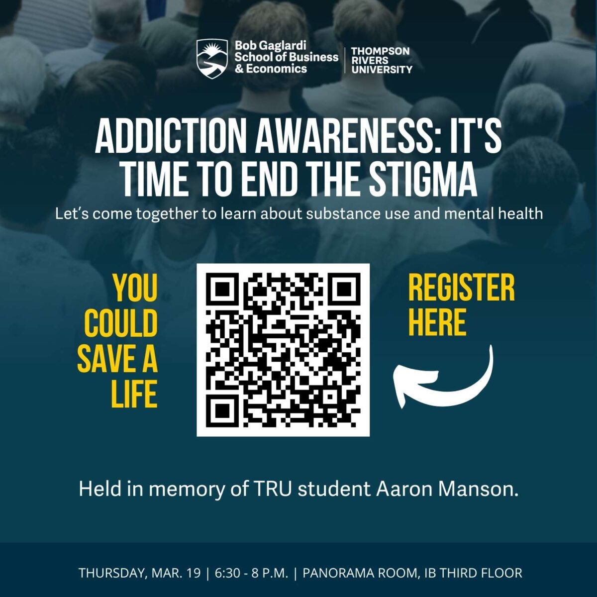 Addiction Awareness: It’s Time to End the Stigma event