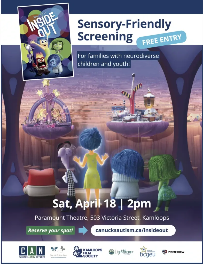 First Sensory-Friendly Screening at the Paramount Theatre Marks Step Forward for Accessible Cinema in Kamloops – The Kamloops Film Society