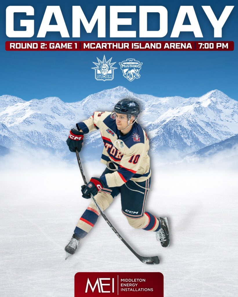 Storm Host Game One Tonight 7pm